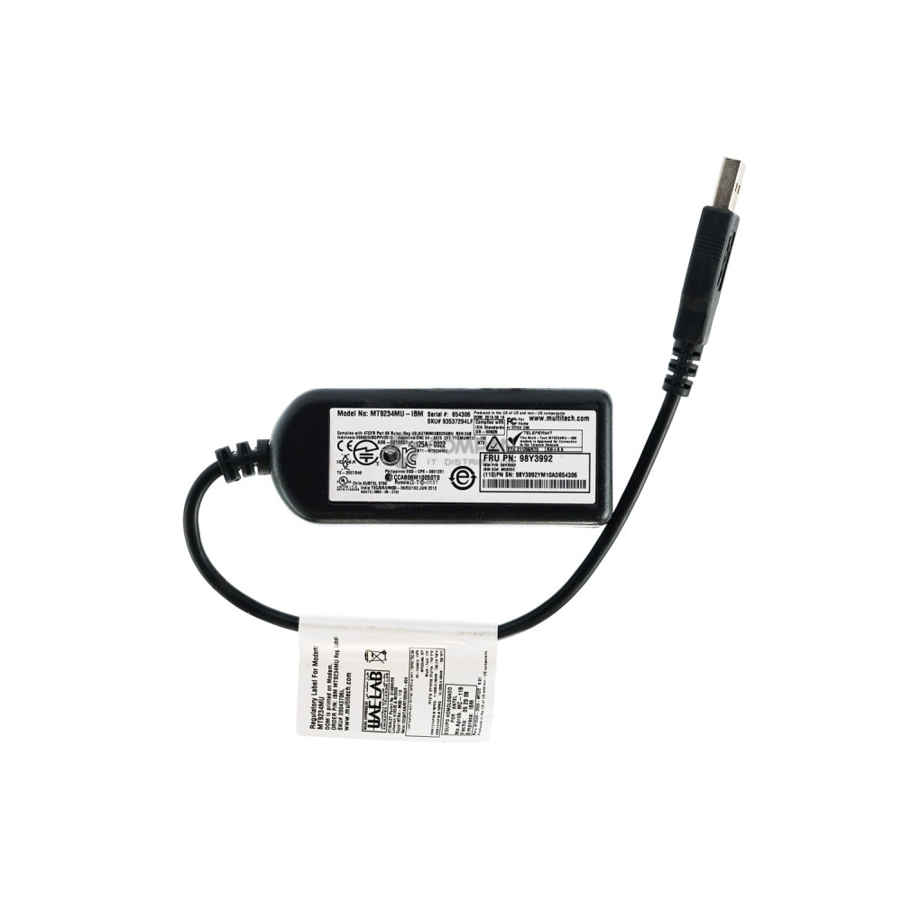 98Y3992 IBM MULTITECH MULTIMOBILE 56KB/S PORTABLE USB MODEM